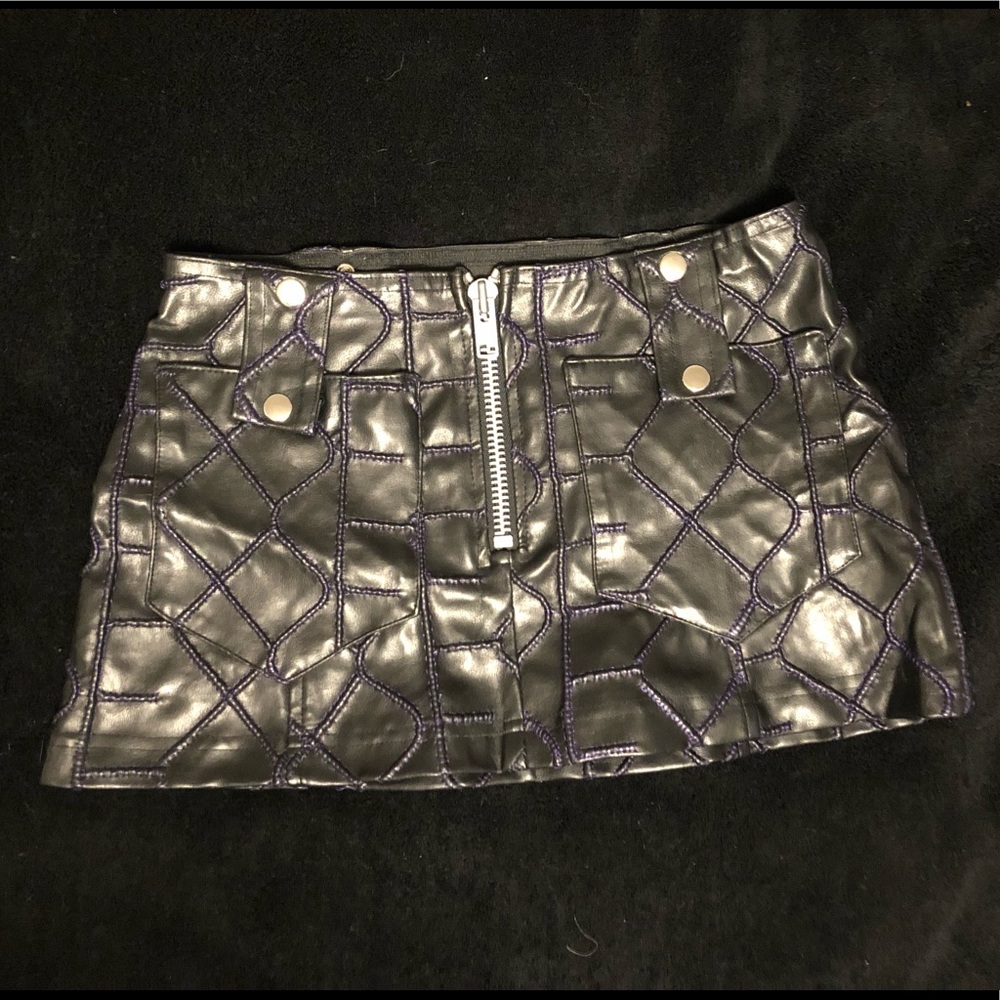 Lip Service faux leather Catwoman-esque skirt! 😻